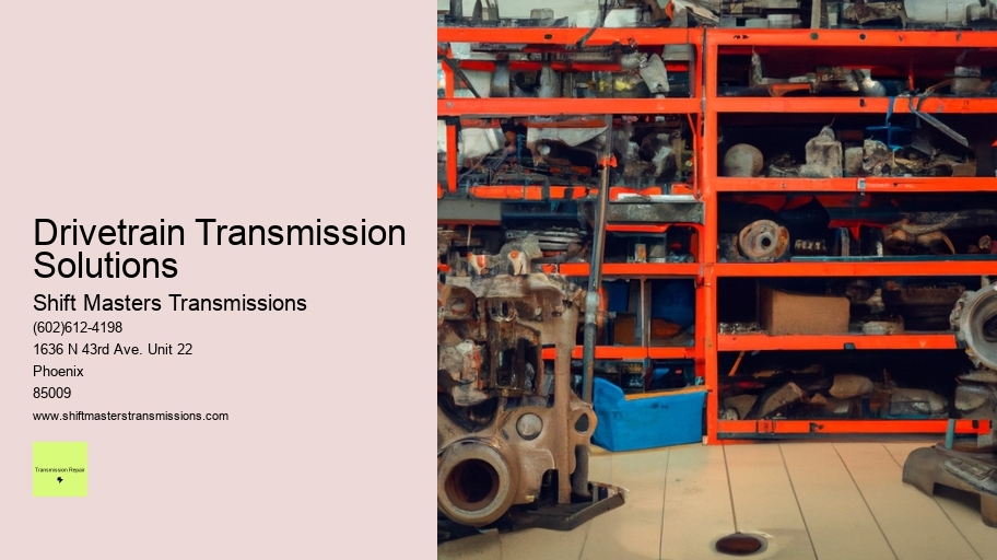 Drivetrain Transmission Solutions